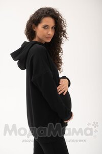 мм904/1-813517-Костюм для беременных (еврофлис), Черный