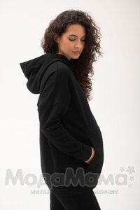 мм904/1-813517-Костюм для беременных (еврофлис), Черный