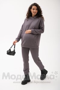 мм904/1-813517-Костюм для беременных (еврофлис), Серый