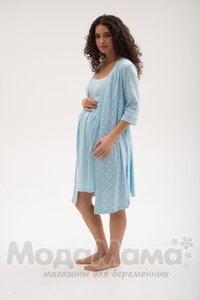 мм266/1-Комплект для роддома, Голуб/сердечки