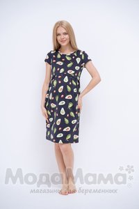Платье для беременных и кормящих, Авокадо