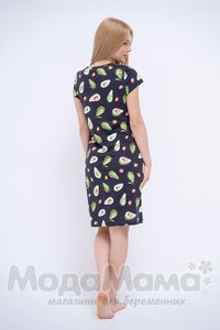 мм505-101201-Платье для беременных и кормящих, Авокадо