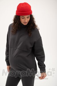 мм918-852117-Костюм для беременных утепл(еврофлис), Графит