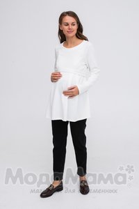 мм334/1-611123-Блузка для беременных, Молочный