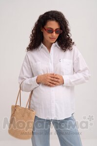 Рубашка ОВЕРСАЙЗ, Экрю