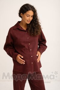 мм925-862178-Костюм для беременных, Бордовый