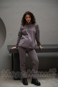 мм913-856117-Костюм для беременных утепл(еврофлис), Серый