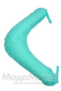 мм-341-Подушка для беременных хол(Мята горошек), Мята/горошек