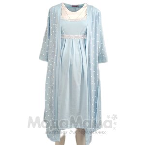 мм266/1-Комплект для роддома, Голуб/сердечки