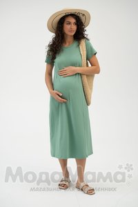 Платье для беременных и кормящих, Малахитовый