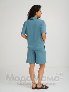 мм931-830709-Костюм для беременных, Серо-голубой