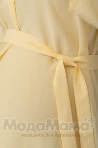 мм541-101877-Платье-рубашка для беременных, Сливочное масло